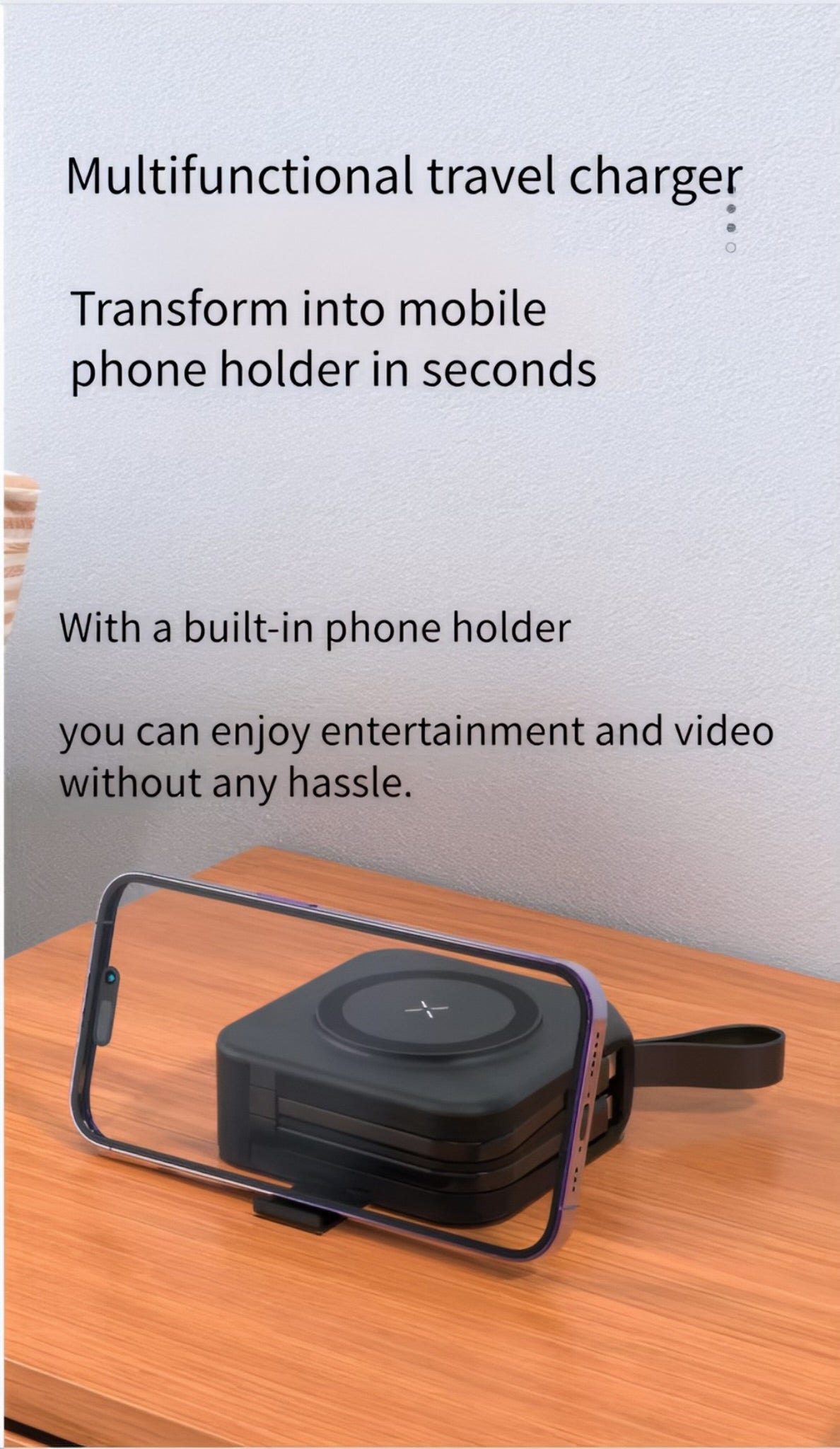 Pack Eazy™ 5-in-1 Magnetic Travel Power Bank – Charge Smarter. Travel Eazy.