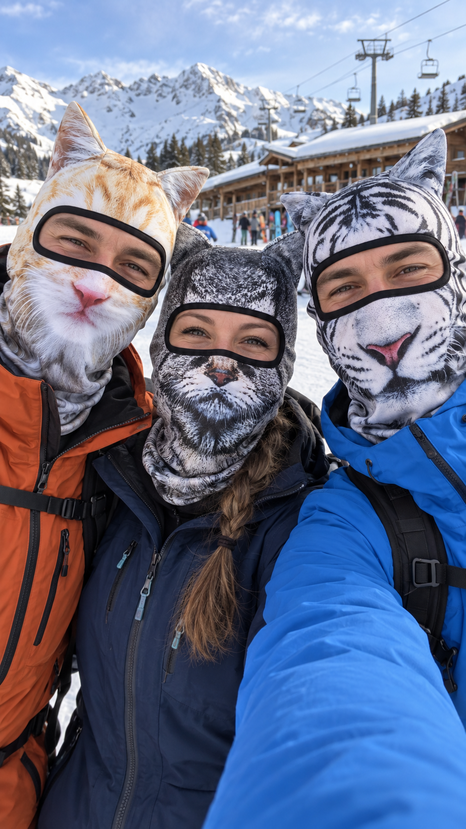 FloWave WildFace — Animal Ski Mask