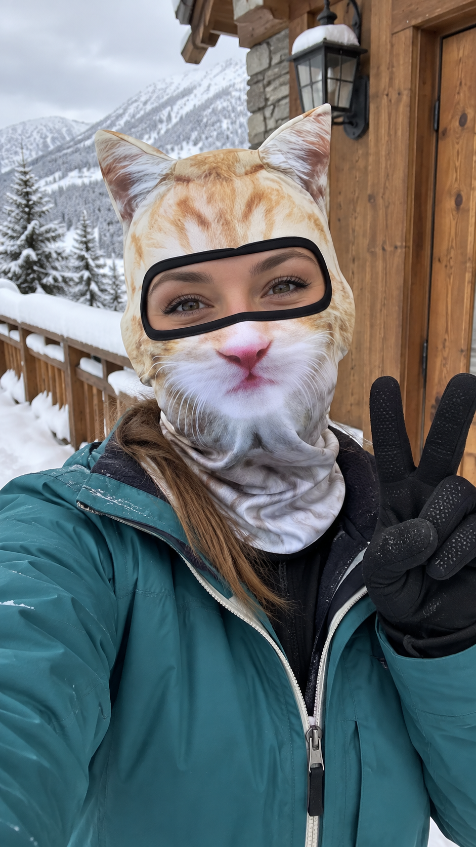 FloWave WildFace — Animal Ski Mask