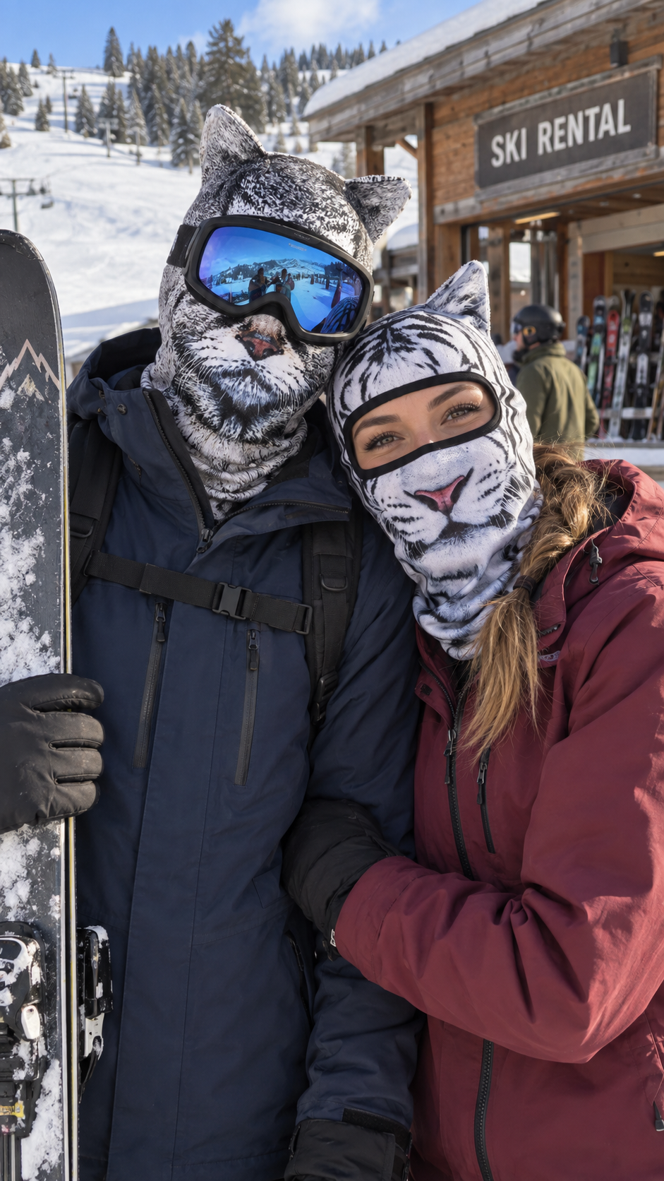 FloWave WildFace — Animal Ski Mask