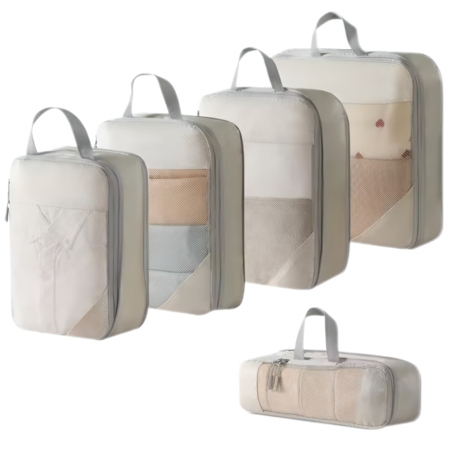 Pack Eazy™ Compression Packing Cubes – Travel Smarter. Pack Eazy.