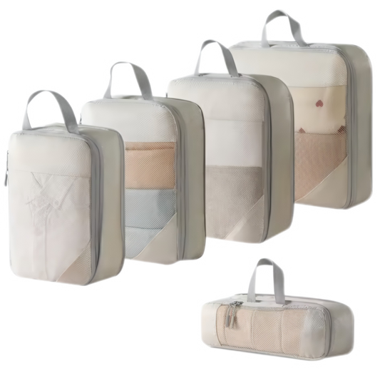 Pack Eazy™ Compression Packing Cubes – Travel Smarter. Pack Eazy.