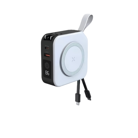 Pack Eazy™ 5-in-1 Magnetic Travel Power Bank – Charge Smarter. Travel Eazy.