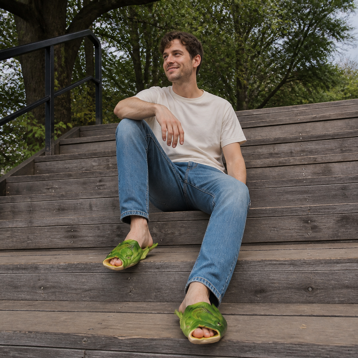 FloWave FinFlops — Funny Fish Slippers