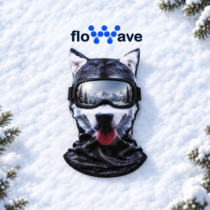 FloWave WildFace — Animal Ski Mask