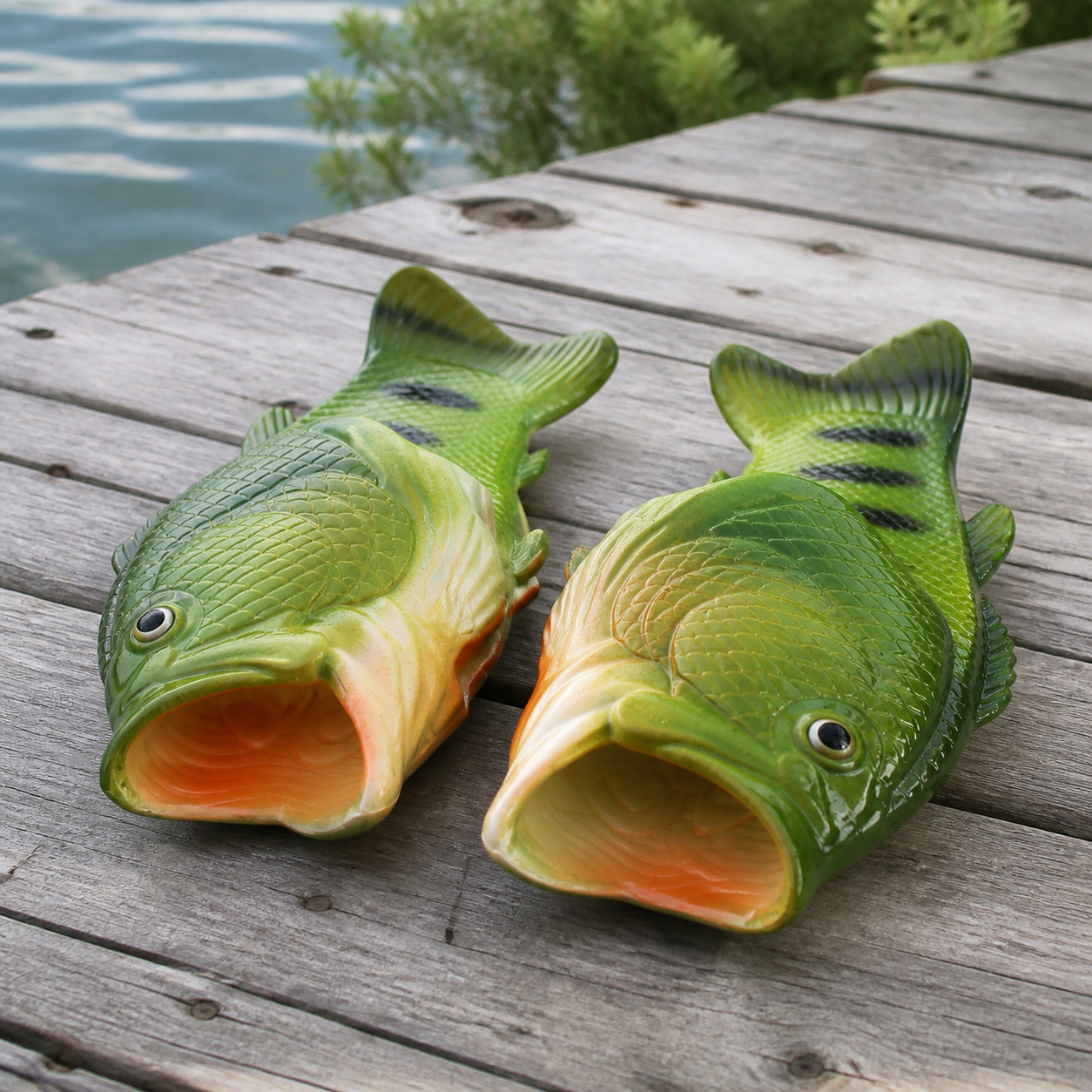 FloWave FinFlops — Funny Fish Slippers