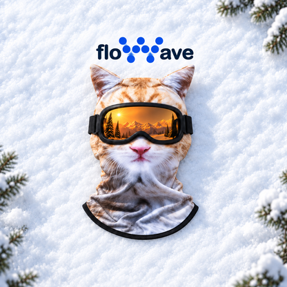 FloWave WildFace — Animal Ski Mask