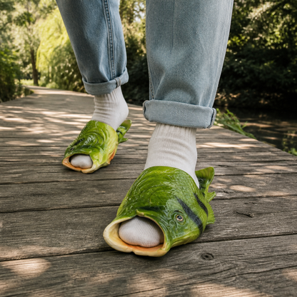 FloWave FinFlops — Funny Fish Slippers