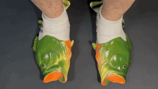 FloWave FinFlops — Funny Fish Slippers